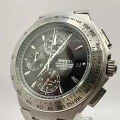 セイコー SEIKOワイアード WIRED デイト クロノ クォーツメンズ腕時計