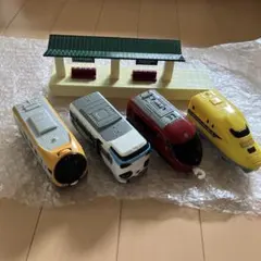 ハッピーセット プラレール 車両セット 駅舎付き