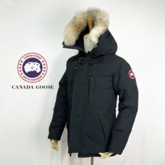 ★美品 QRタグ ファー付最終型 カナダグース シャトー3426MA 黒 S★