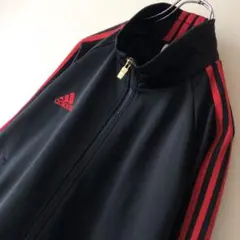 極美品 80s 90s adidas デサント製 トラックジャケット ジャージ