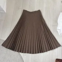 ZARA チェックプリーツスカート　M