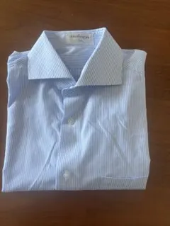 オリヒカ　ORIHICA 半袖　ストライプ　シャツ