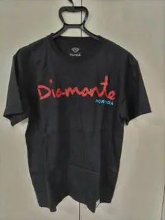 ほぼ新品 black T-shirt Diamond M ブラックのサムネイル