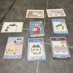 ちいかわコレクションカードグミ　ハチワレセット