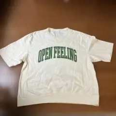 GU　Tシャツ　カレッジロゴT　スウェットT