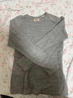 SAMURAI JEANS 長袖ニット セーター グレー