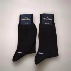 【未使用新品】Brooks Brothers ブラックソックス　2足セット