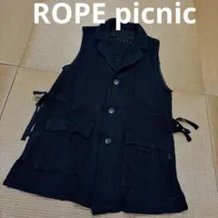 人気　完売品✨ロペピクニック　レース　ジレ　ベスト　Mのサムネイル
