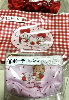 Milkko サンリオ 一番くじ セット トート ポーチ