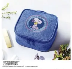 grow５月号　付録　SNOOPY ミラー付きバニティポーチ