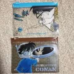 名探偵コナン 透明ポーチ 2点セット