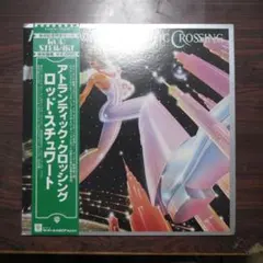 ロッド・スチュワート 「アトランティック・クロッシング」レコード 帯付