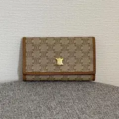 セリーヌ 6連キーケース ベージュ レザー マカダム柄PVC 鍵入れ ck409