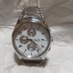 ❶D&G クォーツ腕時計 稼働品 クロノグラフ要調整のサムネイル