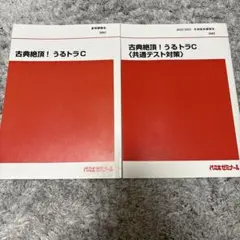 【代ゼミ】『古典ハンドブック』+α　　　　　　　古典絶頂！うるトラC　漆原慎太郎 代ゼミ 古典絶頂 うるトラC 未使用 夏期講習会 漆原慎太郎