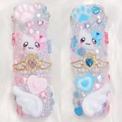 iQOSアイコスイルマワン デコケース平成女児 量産型 地雷系 魔法少女 ねこ