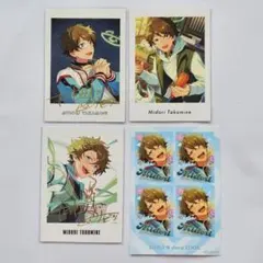 流星隊　高峯翠　ぱしゃっつ　シール　4枚set