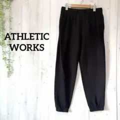 ATHLETIC WORKS スウェット ジョガーパンツ 黒 XXL(18)