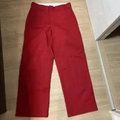 ディッキーズ　ダブルニー　メキシコ製　赤 30