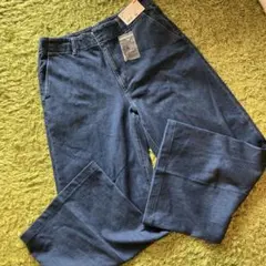 ユニクロ UNIQLO ワイドトラウザージーンズ XXLサイズ レディース