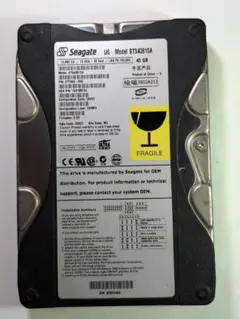 Seagate ST340810A 40GB 内臓型HDD (IDE接続)