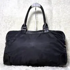 フェリージ Felisi P4 ナイロン×レザー ボストンバッグ 鍵付き - メルカリ