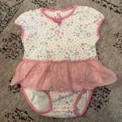 CUTEST KP ケーピー ロンパース 70cm 花柄 フリル