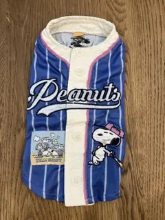 ペットパラダイス スヌーピー 犬服 ベースボールシャツ　接触冷感　DSSのサムネイル