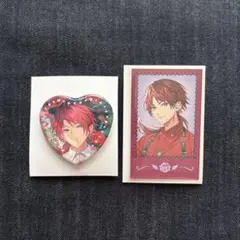 にじさんじ　Rose Valentine ローレン チェキ　 缶バッジ