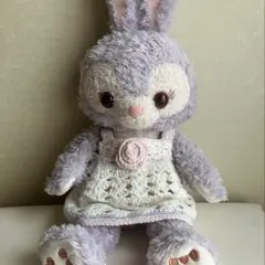 ステラルーSサイズ用　かぎ針編みニットドレス　コスチューム　ハンドメイド