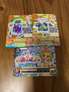 アイカツカード　3枚　ポップ