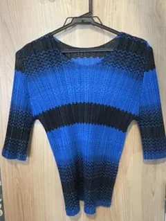 夏SALE PLEATS PLEASE イッセイミヤケ　カットソーのサムネイル