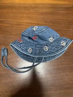 GRAND CROUND パンダ柄刺繍バケットハット 48cm