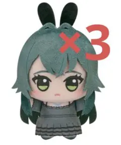 【3個】学園アイドルマスター　GiGO限定　ちびぐるみ　vol.1 月村手毬