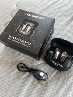 【新品未使用】MONSTER MAXSTAR MQT52 ワイヤレスイヤホンのサムネイル