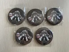 鬼滅の刃　57mm缶バッジ　5点　ufotable　ダイニング　くじ　甘露寺蜜璃