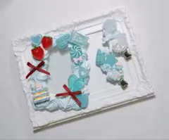 ホイップデコ トレカケース 硬質ケース B8 ブルー×レッド