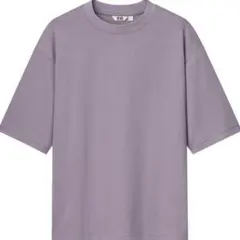 UNIQLO U ユニクロユー エアリズムコットンオーバーサイズT パープル M