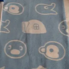 11/14限定SALE】ピングー膝掛けブランケット ライトブルー