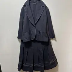 ネイビー　ジャケットとスカートセット　9号