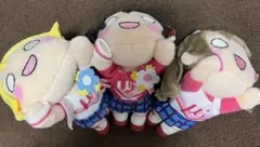 ラブライブ μ's 寝そべりキーチェーンマスコット 3個