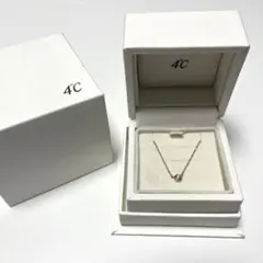 ❁﻿ 4℃ 一粒ダイヤ ピンクゴールド ネックレス❁﻿