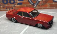 アオシマ 日産 スカイライン 2000GT-R ハコスカ KPGC10 赤