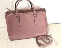 kate spade NEW YORK 2way 革 レザー バッグ