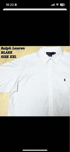 Ralph Lauren Blake 半袖シャツ XXL