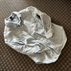baby GAP デニムシャツ 長袖ライトブルー