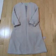 Petit Honfleur ロングコート ベージュ 9号