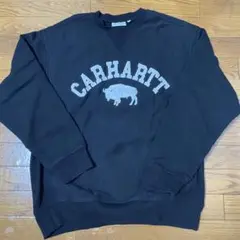 carhartt ブラック トレーナー L