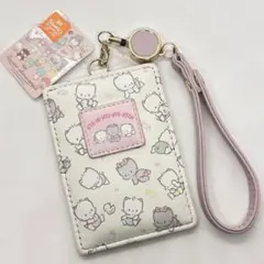 【新品未開封】 ニャニィニュニェニョン♡リール付きパスケース　定期入れ　サンリオ