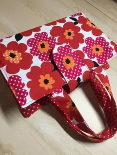 完成品赤花レビューブックカバー